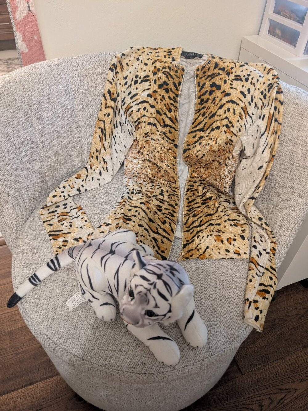 Animal Print Jacket